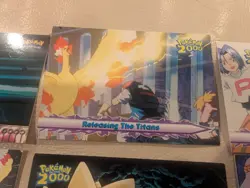 Pokemon Topps Movie 2000 Cards - Lot 9 Cards W/ Two Foils - Image 5