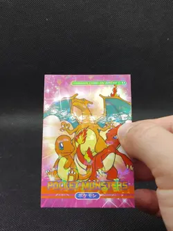 Pokemon Pocket Book Set Charmander Charmeleon Charizard Cracked Ice Holo - Image 4