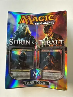 Magic: The Gathering Duel Decks Sorin vs. Tibalt 120 Cards 2 Decks Wizards - Image 1
