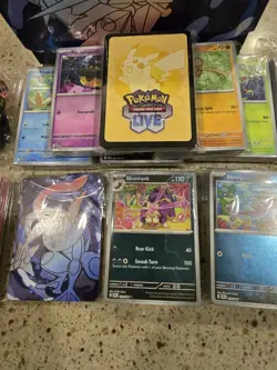 Pokemon Card Chaos Bulk Lot 563 Items, Holos, Foil, ETB Box, Code Cards READ - Image 3