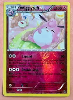 Wigglytuff~Fairy~Pink Pokemon Cards~ Pretty in Pink Gallery~ Cute Pokemon Cards - Image 1