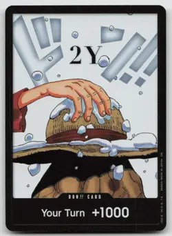 DON!! Card (2Y) (Double Pack Set Vol. 8) Legacy of the Master One Piece Foil NM - Image 1