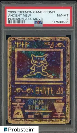 2000 Pokemon TCG Promo Ancient Mew 2000 Movie Promo PSA 8 NM-MT - Image 1