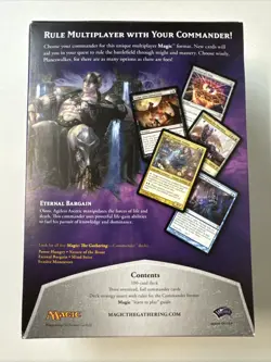 Magic The Gathering COMMANDER Eternal Bargain Sealed Foil Deck Oloro 100 Cards - Image 2
