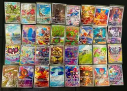MASSIVE Pokemon TCG Japanese AR + SAR bulk lot of NM cards worth over $125 - Image 1