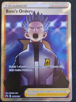 Boss's Orders (Full Art) SWSH251 SWSH: Sword & Shield Promo Cards Holo NM - Image 1
