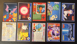 10 Card LOT Pokemon TV Animation 1999 Vintage D2 Missy Zapdos Ivysaur LP-NM - Image 4