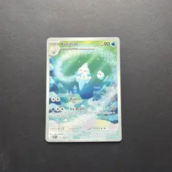 Pokemon TCG Vanillish White Flare Holo Card Illustration Rare 112/086 - Image 1
