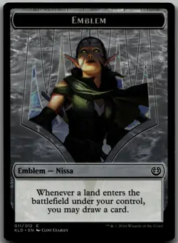 Emblem - Nissa, Vital Force T Kaladesh 11 LP - Image 1