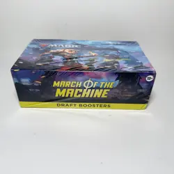 Magic: The Gathering 2023 March Of The Machine Draft Booster Box Sealed - Image 1
