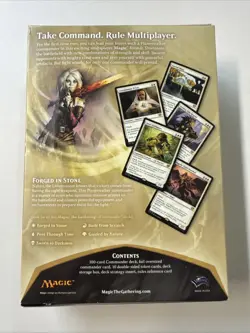 Magic The Gathering - Forged In Stone - Commander Precon Deck - Sealed New - Image 4