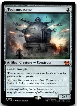 MTG Technodrome Teenage Mutant Ninja Turtles TMT #179 mythic NM SALE NOW! - Image 1
