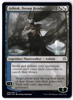 Near Mint - MTG 2019 War of The Spark: Ashiok, Dream Render (228/264) - Image 1