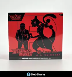 POKEMON CENTER TCG SCARLET & VIOLET DESTINED RIVALS SEALED ELITE TRAINER BOX ETB - Image 1