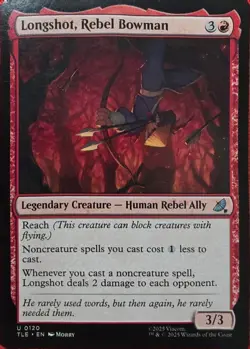 Wizards of the Coast MTG Longshot, Rebel Bowman TLE 0120 Regular English 2025 - Image 1