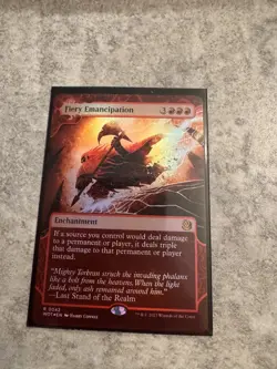 Fiery Emancipation Wilds of Eldraine: Enchanting Tales Foil - Image 1