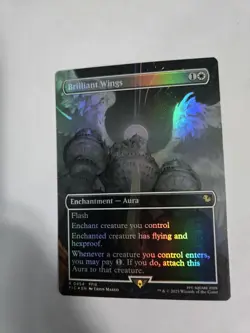 Brilliant Wings (Borderless) Commander: Final Fantasy Foil - Image 1