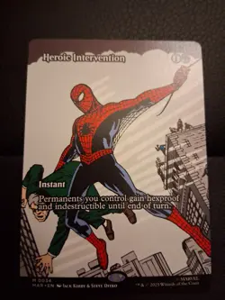 Spider-Man Magic The Gathering Heroic Intervention Infernal Grasp Mystic Conflue - Image 2