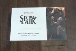 MTG Secret Lair Artist Series Kieran Yanner Rainbow Foil - Demonic Tutor - Image 1