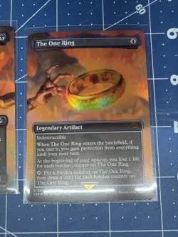 Lord of the Rings MTG – COMPLETE Promo Scene Foil Set – The One Ring - Image 2