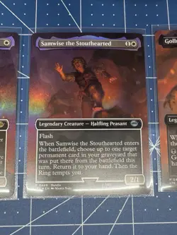 Lord of the Rings MTG – COMPLETE Promo Scene Foil Set – The One Ring - Image 4