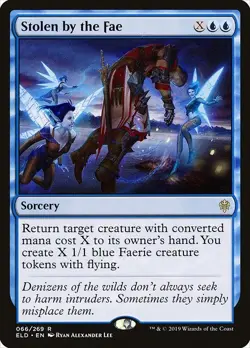 Stolen by the Fae Foil Throne of Eldraine 66 NM MTG - Image 1