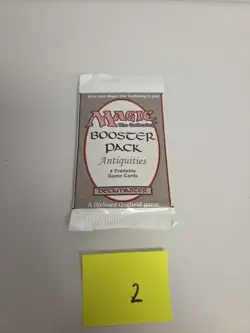 MTG - English Antiquities Booster Pack Factory Sealed - Image 1