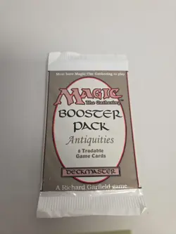MTG - English Antiquities Booster Pack Factory Sealed - Image 2