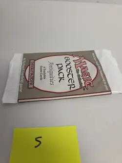 MTG - English Antiquities Booster Pack Factory Sealed #5 - Image 3