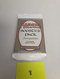MTG - English Antiquities Booster Pack Factory Sealed #8 - Image 1