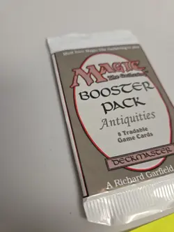 MTG - English Antiquities Booster Pack Factory Sealed #8 - Image 3