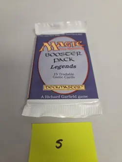 MTG Magic The Gathering English Legends Booster Pack - 1994 #5 - Image 1