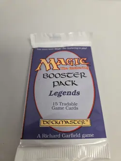 MTG Magic The Gathering English Legends Booster Pack - 1994 #5 - Image 2