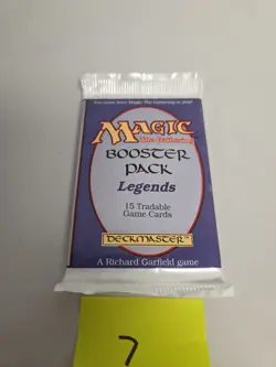 MTG Magic The Gathering English Legends Booster Pack - 1994 #7 - Image 1