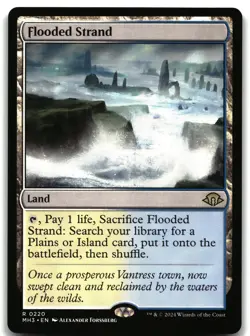 Flooded Strand 220 Magic_the_gathering Modern Horizons 3 - Image 1