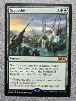 Scapeshift - NM - Core Set 2019 - More 99c Auctions - MTG - Image 1