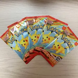Pikachu 020/M-P McDonald's Promo 2025 Japanese Pokemon Card NM set of 5 JP - Image 4