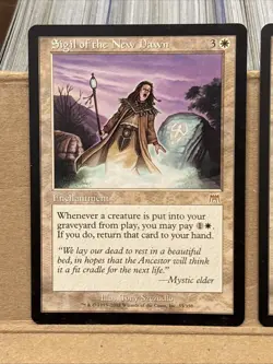 4x MTG Magic the Gathering Sigil of the New Dawn (55/350) Onslaught LP - Image 2