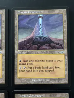 4x Terrain Generator Nemesis #143 Magic the Gathering MTG NM UP - Image 3