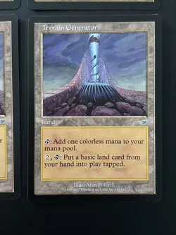 4x Terrain Generator Nemesis #143 Magic the Gathering MTG NM UP - Image 5
