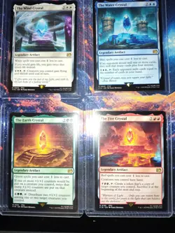 Magic the gathering final fantasy lot, Buster sword, the earth crystal, Seymour. - Image 3