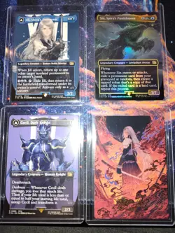 Magic the gathering final fantasy lot, Buster sword, the earth crystal, Seymour. - Image 4