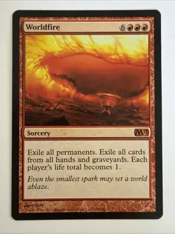 MTG Magic the Gathering Worldfire (158/260) Magic 2013 - Image 1