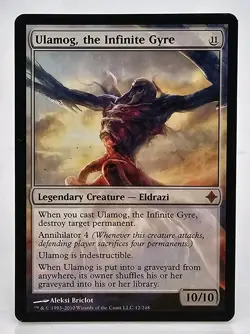 Ulamog, the Infinite Gyre (12/248, Rise of the Eldrazi, 2010) - MtG MYTHIC - Image 1