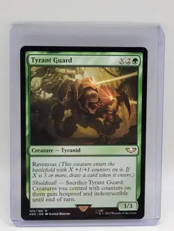 MTG - Tyrant Guard _ 40k _ Regular Rare #103 - Image 1