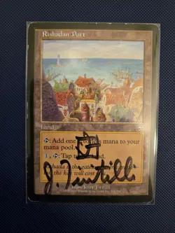Signed Rishadan Port Mercadian Masques - Image 1