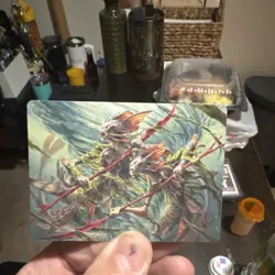 Wizards of the Coast MTG Art Series Lot Final Fantasy & Lorwyn Eclipsed - Image 1