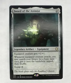 MTG - Sword of the Animist | AFC | Regular | 218 | NM - Image 1