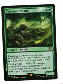 MTG Termagant Swarm Universes Beyond: Warhammer 40,000 Magic The Gathering TCG - Image 1