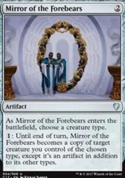 4x Mirror of the Forebears NM-Mint, Japanese Commander 2017 MTG Magic - Image 1